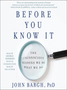 Cover image for Before You Know It